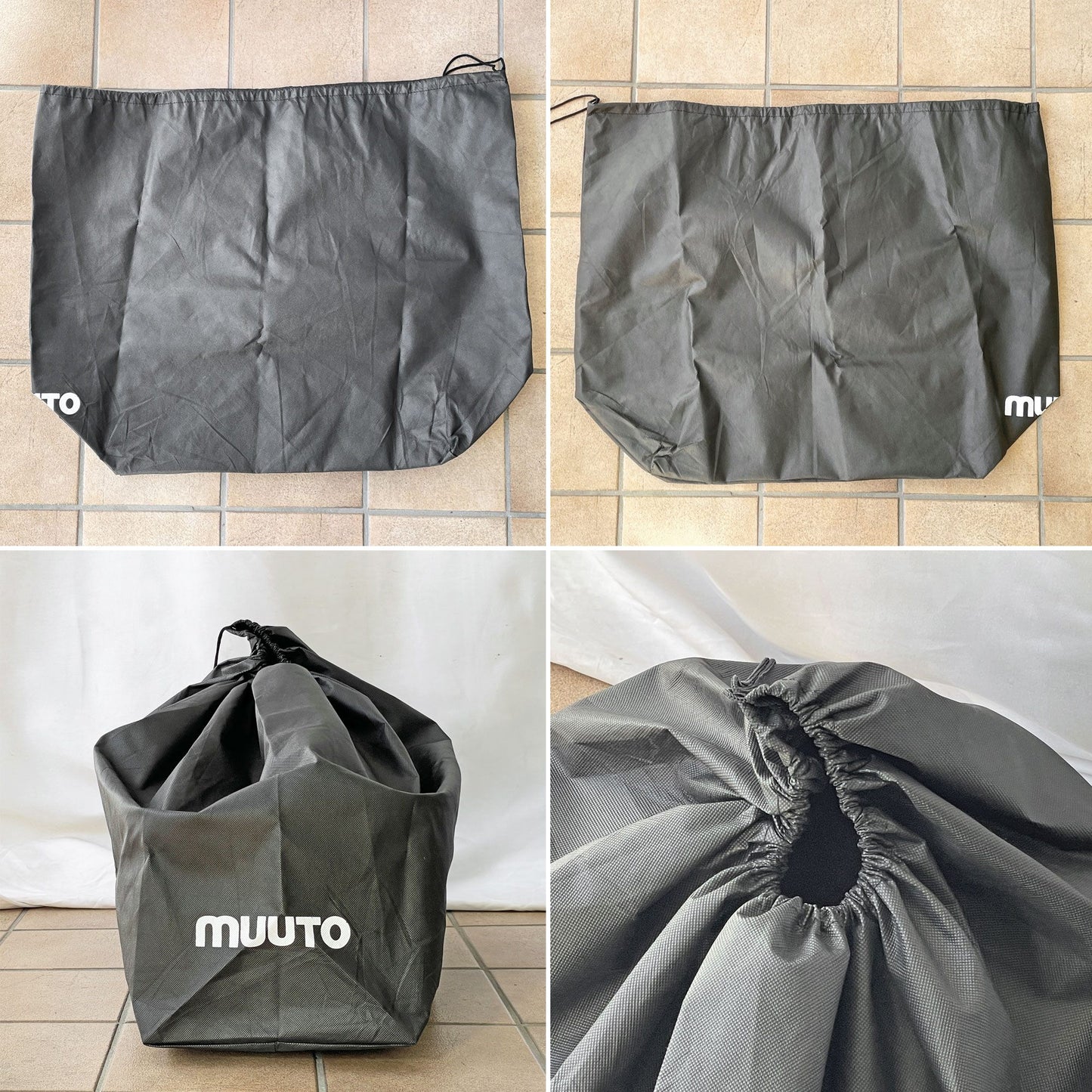 ムート MUUTO レストアバスケット RESTORE BASKET レギュラー バーントオレンジ フェルト地 ミカ トルバネン 専用袋付き デンマーク B ◇