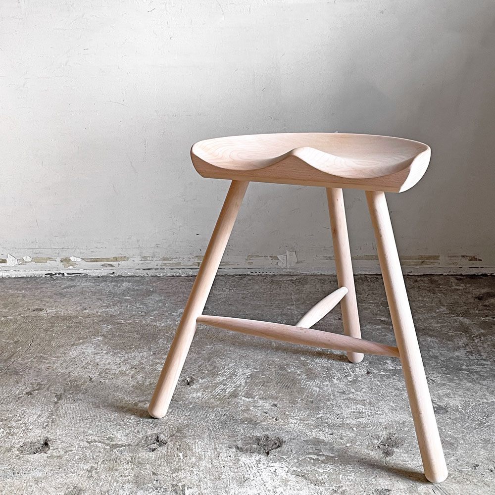 ワーナー Werner シューメーカーチェア Shoemaker Chair NO.49 スツール ビーチ材 ソープフィニッシュ ラーズ・ワーナー デンマーク 北欧家具 ■