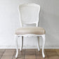 サラグレース Sarah Grace SGD デビュー ダイニングチェア DEBUT DINING CHAIR CHARM BD WHITE&NATURAL LINEN ラタンバック アンティーク風 参考定価 \55,000- B ◇