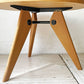 ヴィトラ vitra. ゲリドン Gueridon ダイニングテーブル ラウンド ナチュラルオーク 無垢材 Φ105cm ジャン・プルーヴェ 定価￥399,300- ★