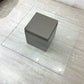 モーダエンカーサ moda en casa フライングテーブル FLYING TABLE コンクリートベース ガラス ローテーブル コーヒーテーブル 定価 ￥74,800- ●