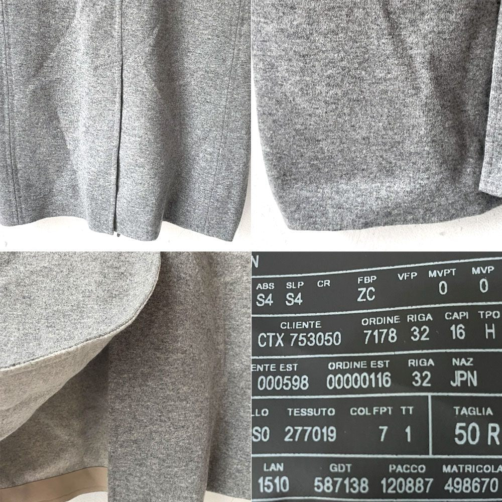 エルメネジルド ゼニア Ermenegildo Zegna Capri オーバーコート 50R カシミヤ55％ イタリア製 メンズ 参考価格68万円 ★