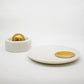 トムディクソン Tom Dixon ストーン サービングボード Stone Serving Board 大理石×真鍮 ブラスカラー 定価26,400円 ●