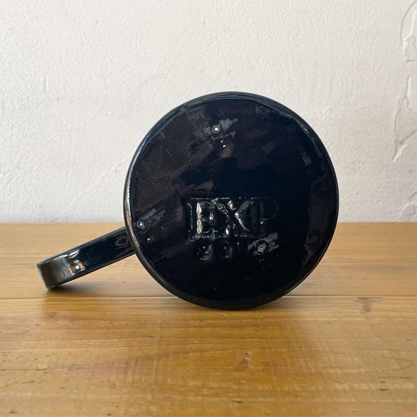 エコ パーク ポッテリー Echo Park Pottery ピーター・シャイヤー Peter Shire マグカップ ブルー×ブラック ポストモダン ★