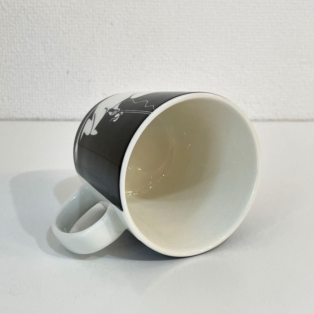 アラビア ARABIA ムーミンマグ MOOMIN ムーミンパパ ブラック 1999-2013年 フィンランド 北欧食器 ◎