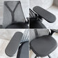 ハーマンミラー HermanMiller セイルチェア SAYL Chair デスクチェア ブラック サスペンションミドルバック アジャスタブルアーム キャスター付 イヴ・ベアール ♪