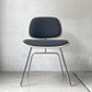 ハーマンミラー Herman Miller ツーピースプラスチックチェア Two Piece Plastic Chair DCM ホワイト グレー ファブリック張替済 ビンテージ イームズ 希少 ★