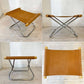 ニーチェア エックス NY chair X フォールディングチェア＋オットマン ロッキングチェア 折り畳み キャメル MoMA 新居猛 ★