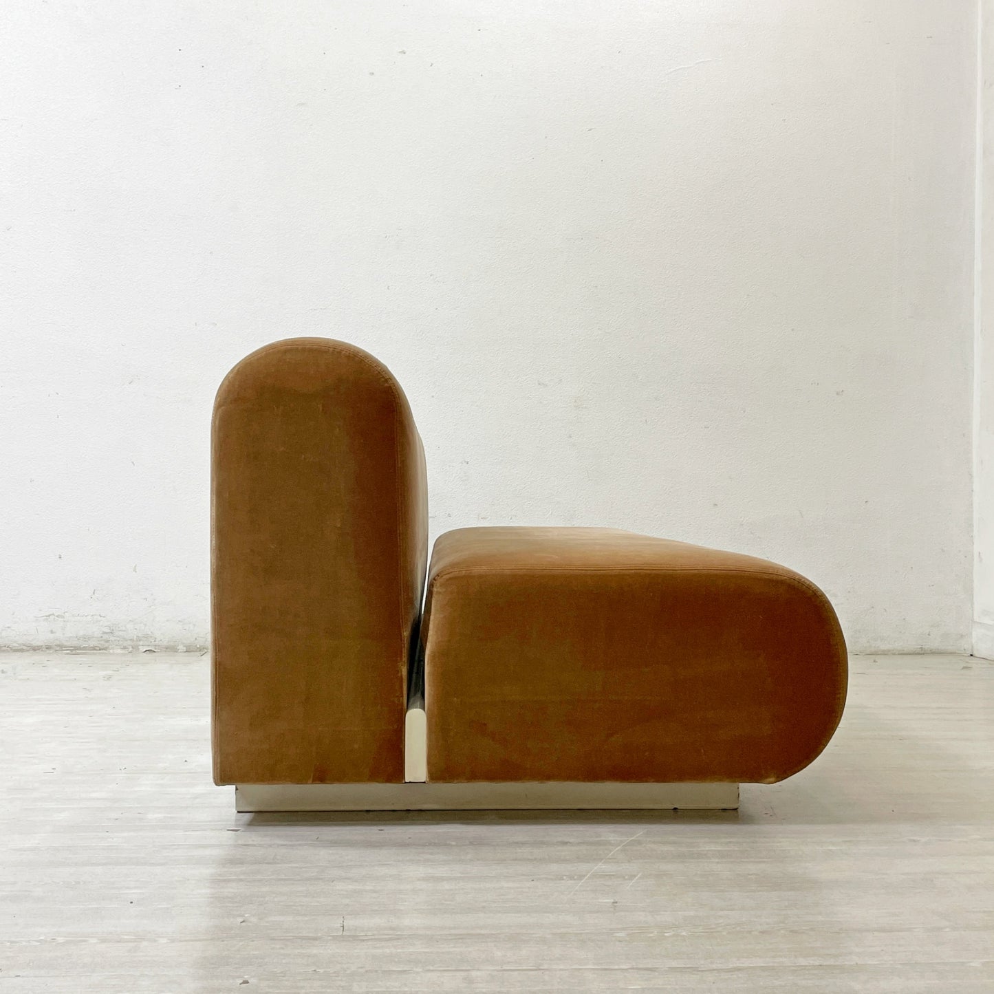 ノル Knoll スザンヌソファ Suzanne sofa 2pソファ 2人掛け モケット生地 ライトブラウン 高浜和秀 ●
