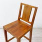 チーク 無垢材 teak wood ハイチェア カウンターチェア OLD JAVA アジアン スタイル A ●