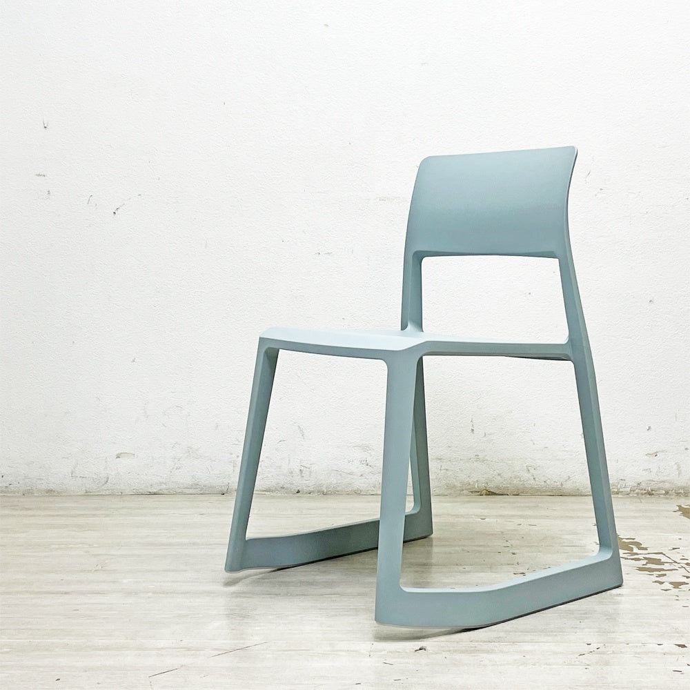 ヴィトラ Vitra ティプトン Tip Ton ダイニングチェア デスクチェア アイスグレー スタッキング チルト機能 定価￥42,900- A ●