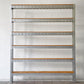 リオン LYON アングルシェルフ SLOTTED ANGLE SHELF オープンシェルフ 6段 インダストリアル P.F.S取扱い セミオーダーサイズ ◇