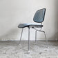 ハーマンミラー Herman Miller ツーピースプラスチックチェア Two Piece Plastic Chair DCM ライトブルー ファブリック ビンテージ ミッドセンチュリー イームズ ■