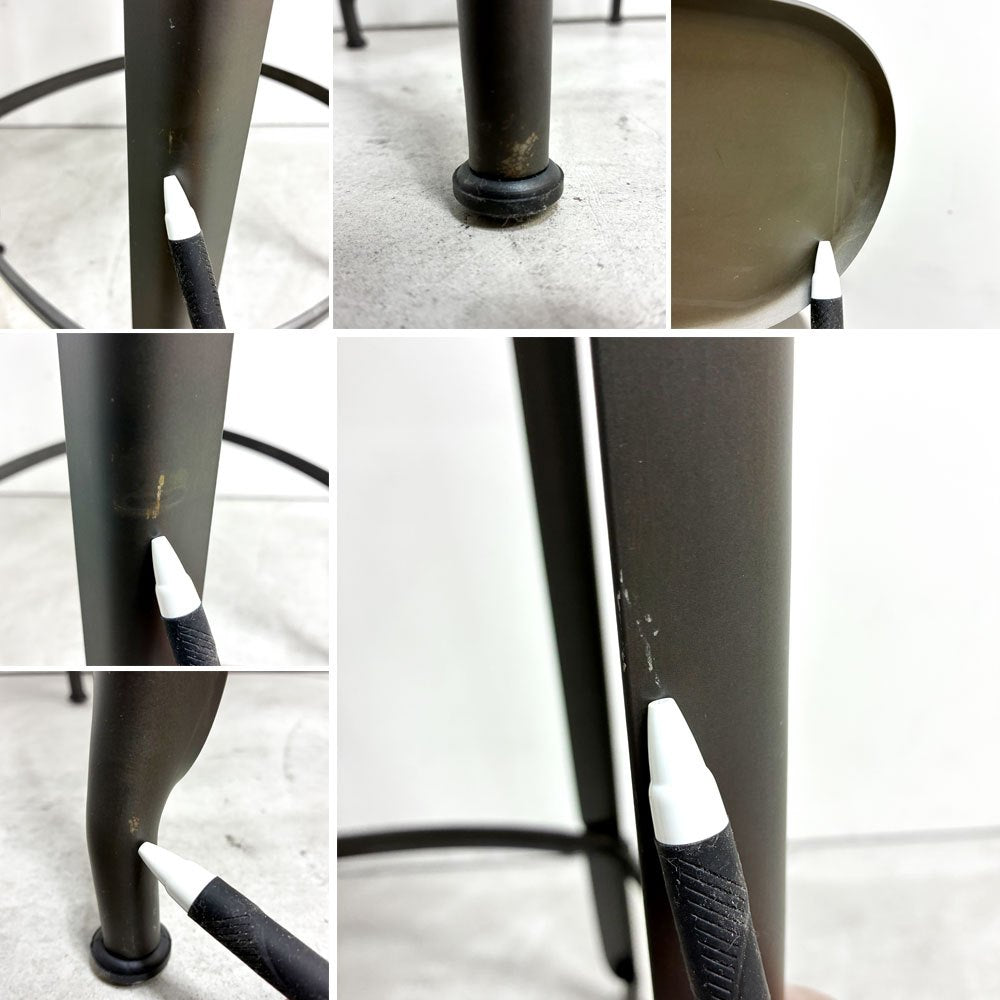 フェールトラヴァイユ FER TRAVAIL ニコルチェア NICOLLE Chair SH80 カウンターチェア スチール マットクリア仕上げ 別注モデル インダストリアル E ●