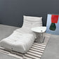 リーンロゼ ligne roset トーゴ パフ オットマン フランス家具 ウルトラスエード 美品 ミッシェルデュカロワ 〓