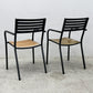 エミュー emu セーニョチェア SEGNOCHAIR ガーデンチェア アーム スタッキング イタリア ニ脚セット 〓