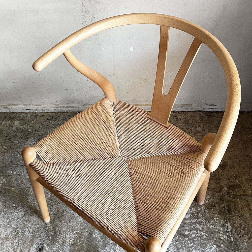 カールハンセン&サン Carl Hansen & Son CH24 Yチェア ビーチ材 ソープフィニッシュ 日本仕様サイズ ハンス・J・ウェグナー デンマーク 北欧 A ■