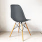 ヴィトラ Vitra サイドシェルチェア ブラック ドゥエルレッグ ポリプロピレン C&R イームズ ミッドセンチュリーモダン ★