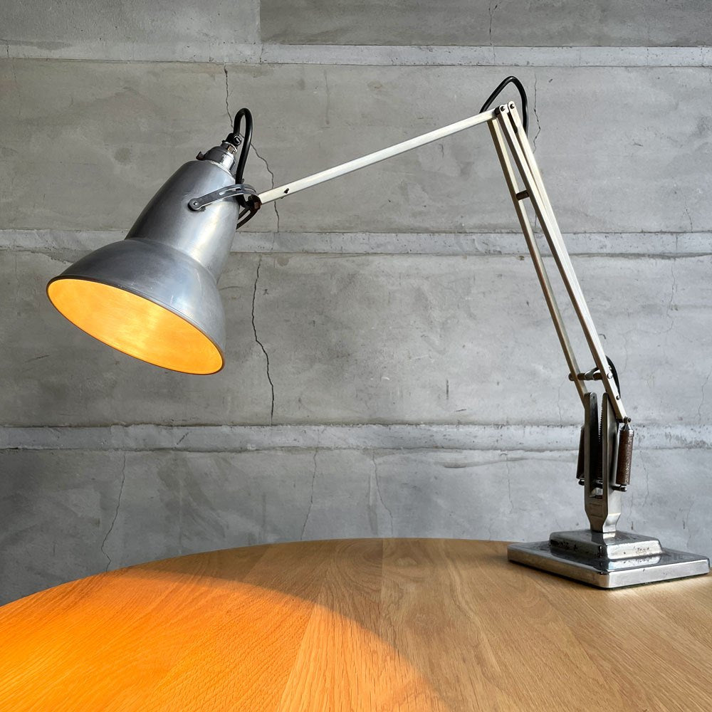 アングルポイズ ANGLEPOISE ビンテージ オリジナル1227 Original1227 デスクライト シルバーカラー ♪