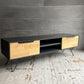リビングハウス LIVING HOUSE. オッタシリーズ OTTA TVボード W150cm ローボード スチールレッグ 再生パイン無垢材 ナチュラルデザイン ♪
