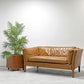 ハロ HALO レッジオ REGGIO 2P SOFA 2人掛けソファ レザー 牛本革 オールドサドルナッツカラー 英国家具 廃番 参考定価￥237,000-●