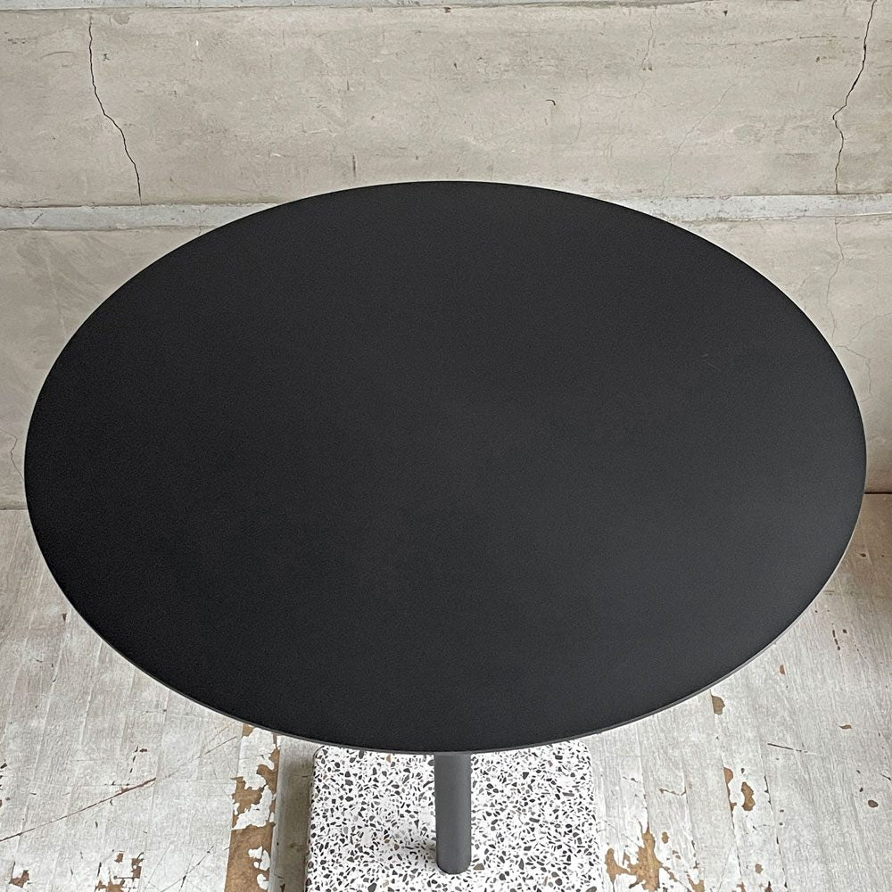 ヘイ HAY テラゾー TERRAZZO TABLE ラウンドテーブル カフェテーブル アンスラサイト 人工大理石 デンマーク 北欧家具 ♪