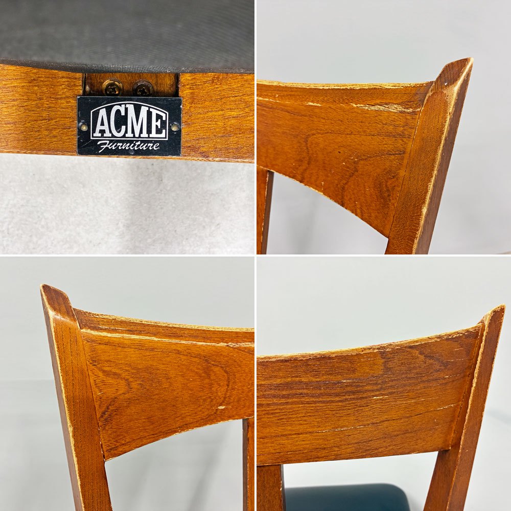 アクメファニチャー ACME Furniture カーディフ チェア CARDIFF CHAIR ダイニングチェア PVCレザー USビンテージスタイル B ◎