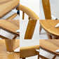 アーコール Ercol ボウバックチェア ファンバックチェア 5本タイプ エルム材 UKビンテージ Vintage 英国 横浜ダニエル製オリジナルクッション付 A ●