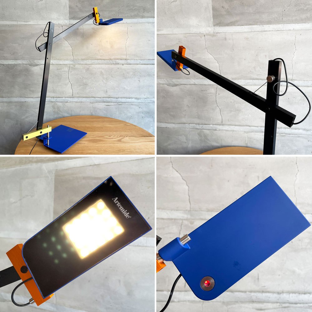 アルテミデ Artemide ローテク Lotek LED テーブルライト デスクライト 無段階調光機能 ハビエル・マリスカル 廃番 展示品 箱付♪