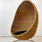 ヤマカワラタン 山川ラタン ハンギングエッグチェア HANGING EGG CHAIR C-326(NA) SHC-326 スチールスタンドセット ナナ・ディッツェル 定価約￥407,000- ●