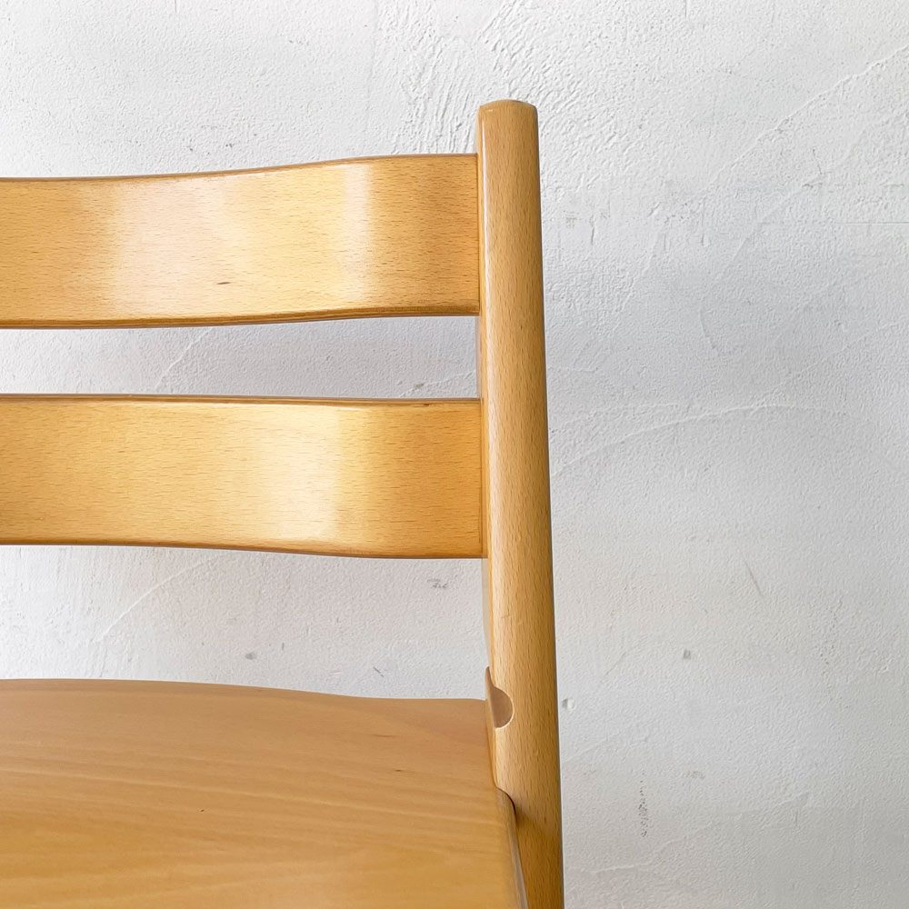 ストッケ STOKKE トリップトラップ TRIPP TRAPP ナチュラル ベビーチェア キッズチェア S/N4～ ノルウェー 北欧家具 ★