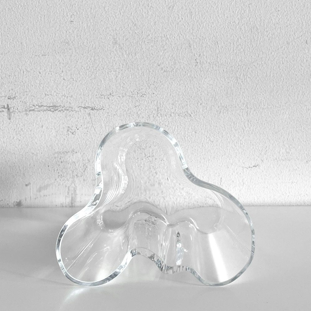 イッタラ iittala アルヴァ・アアルトコレクション Alvar Aalto Collection ベース H95mm クリア 北欧雑貨 ■