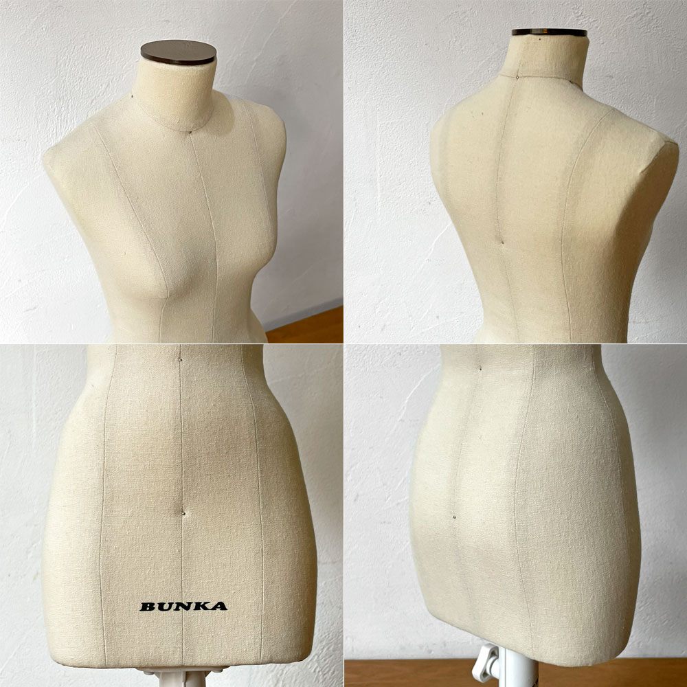 文化服装学院 BUNKA 1/2 ヌード ボディ トルソー ミニトルソー 洋裁 服飾 本格仕様 ★