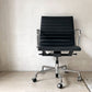 ハーマンミラー Herman Miller アルミナムグループ マネジメントチェア 本革 5本脚 C&Rイームズ ミッドセンチュリー ガス圧昇降 リクライニング ★