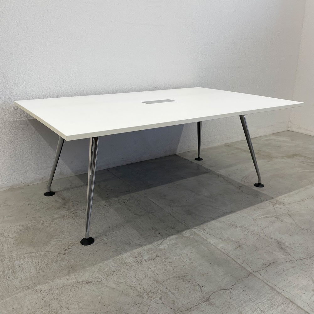ヴィトラ vitra. メダモルフ MedaMorph 180×120 カンファレンステーブル Conference Table ワークテーブル オフィスデスク ミーティングテーブル アルベルト・メダ Alberto Meda 会議用テーブル 〓