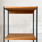 ジョージズ GEORGE'S アンセム anthem スリムラック 4段 ウォールナット材×スチール W35 x H100cm インダストリアル 定価￥17,800- ◎