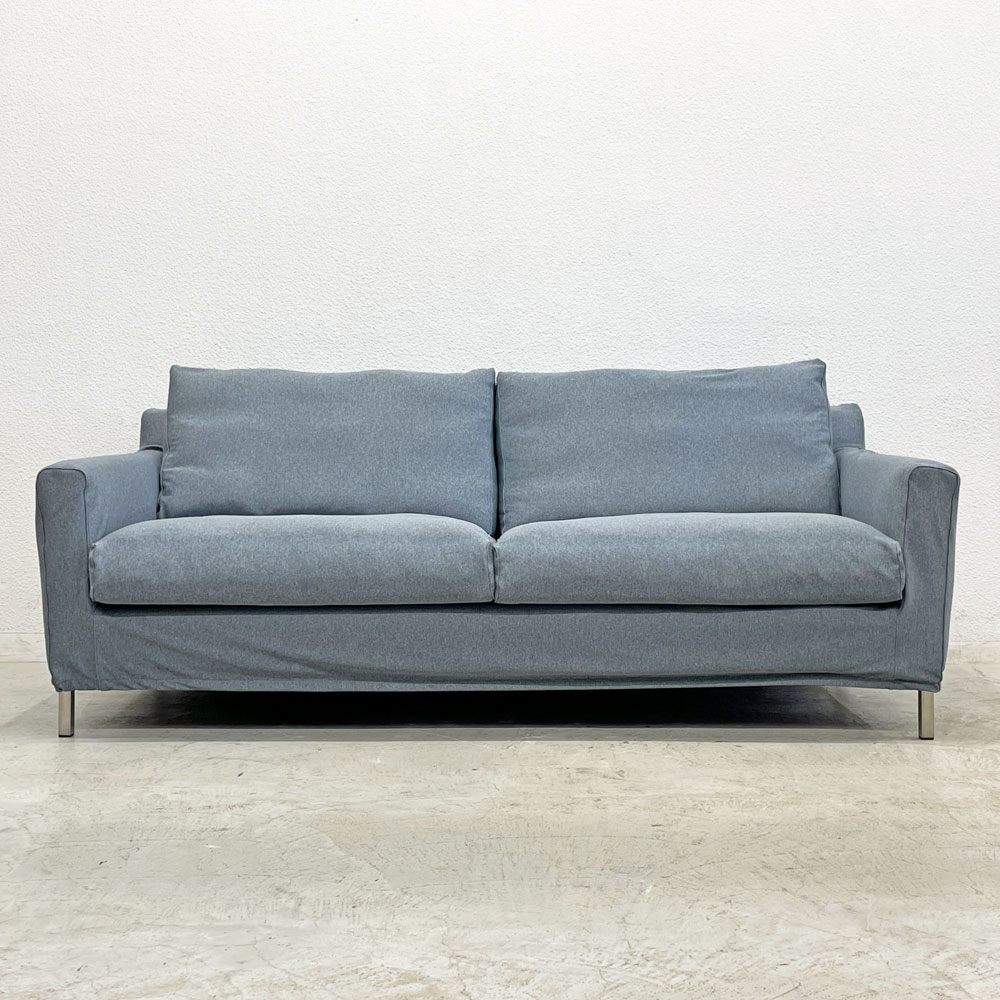 アイラーセン eilersen ストリームライン STREAMLINE 2シーターソファ W180cm フェザークッション フルカバーリング デンマーク 〓