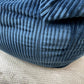 ルージー LOOSY ハグミー HUGME 1人掛けビーズソファ コーデュロイ カバーリング 軽量 ネイビー色 Navy 定価￥39,900- ●