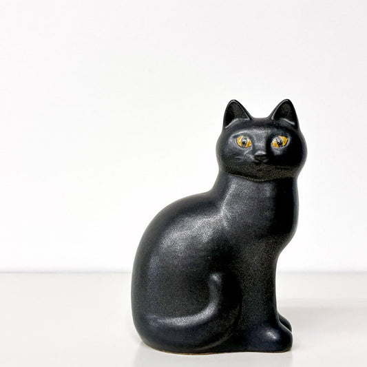 グスタフスベリ GUSTAVSBERG K-Studion リサラーソン Lisa Larson キャットマンズ CAT MANS Mサイズ H14cm フィギュリン 現行品 ◎