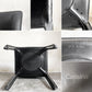 カッシーナ Cassina キャブチェア 412 CAB CHAIR アームレス 本革 ブラック マリオ・ベリーニ MoMA イタリアンモダン A ■