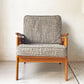 アクメファニチャー ACME Furniture ウィッカー WICKER ラウンジチェア 1Pソファ ハックベリー ラタン グレー USビンテージスタイル 定価83,600円 ★