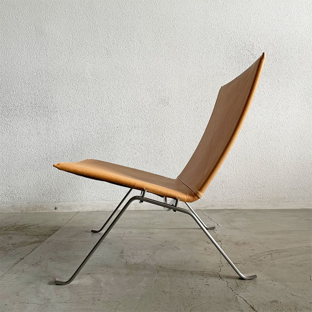 フリッツハンセン Fritz Hansen PK22 ラウンジチェア 本革 ピュアレザー ポール・ケアホルム 北欧家具 2023年限定モデル 定価￥855,800- 未使用保管品 〓
