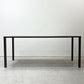 オーダーメイド アイアンダイニングテーブル W180cm ブラック系カラー アジャスター付 インダストリアルデザイン ●