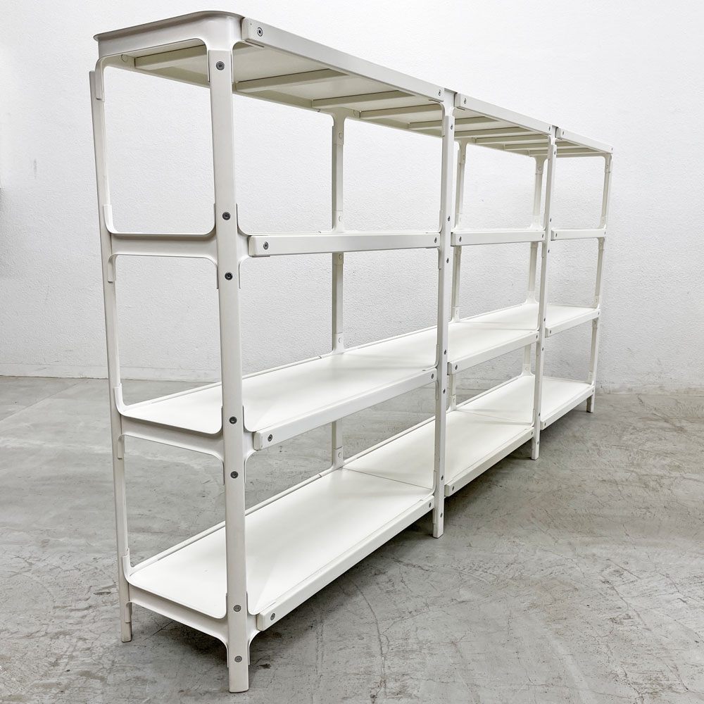 マジス MAGIS スティールウッド シェルビングシステム Steelwood Shelving System オープンシェルフ 3列3段 ホワイト ロナン＆エルワン・ブルレック 〓