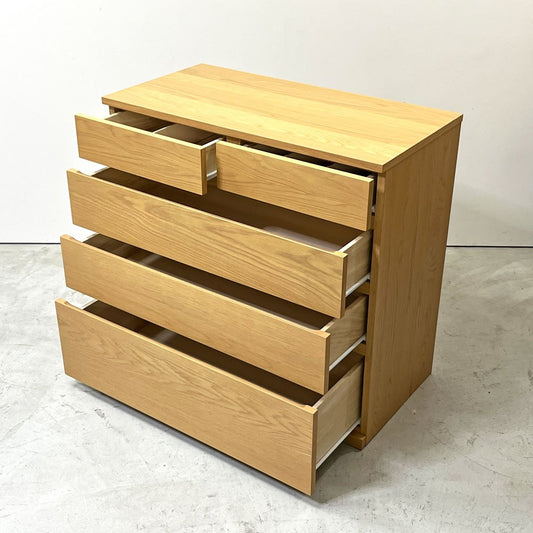 フライミーヴェール FLYMEe Vert サイドチェスト ホワイトオーク ナチュラルデザイン 北欧テイスト w80cm ●