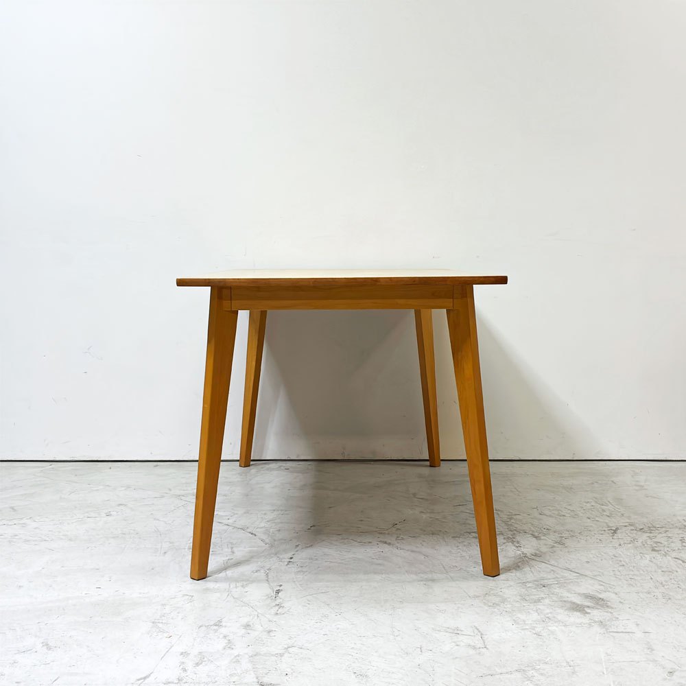 モモナチュラル Momo Natural ヴィボ VIBO ダイニングテーブル アルダー材 W135cm ●