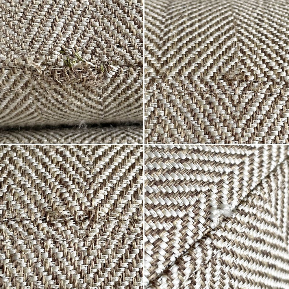 ワイスワイス WISE WISE パル PAL GC-105 オットマン W55.5cm カバーリングファブリック ヘリンボーン生地 カタログ価格￥68,250-以上 〓