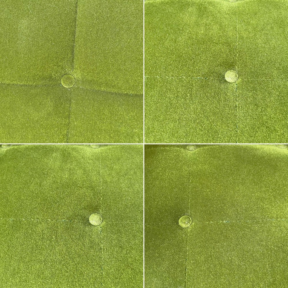 カリモク60 karimoku60 Kチェア 2シーター 2人掛け ソファ モケットグリーン レトロモダン ジャパニーズミッドセンチュリー 定価￥100,760- ★