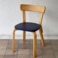 アルテック artek チェア 69 Chair 69 ダイニングチェア バーチ材 ビニールレザー ビンテージ アルヴァ・アアルト フィンランド 北欧家具 B ◇