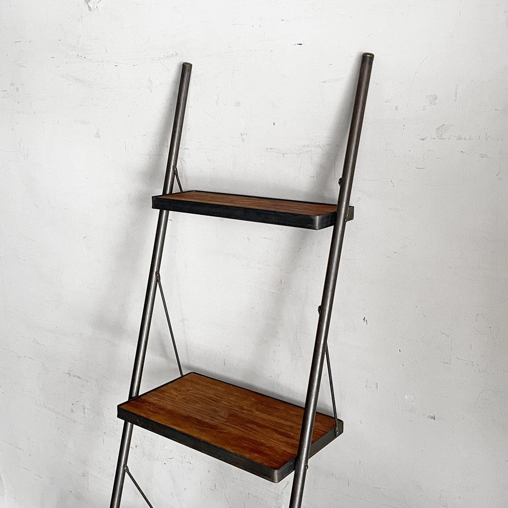 ジャーナルスタンダードファニチャー j.s.F シノン CHINON LADDER SHELF ラダーシェルフ ディスプレイラック 4段 杉古材 インダストリアル ■